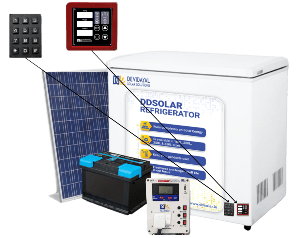 Dd Solar Solar DC Refrigerator | DD Solar Solutions